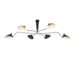 SL305.402.06 Люстра потолочная ST-Luce Черный/Черный, Белый E27 6*60W