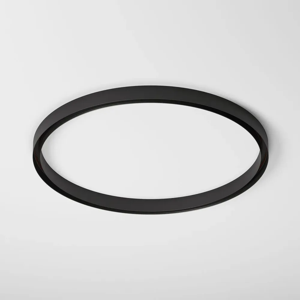 Slim Magnetic Накладной радиусный шинопровод черный ⌀ 800мм 85160/00
