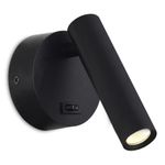 ST161.401.05 Светильник настенный ST-Luce Черный/Черный LED 1*5W 3000K