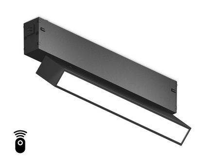 Светильник светодиодный диммируемый для шинопровода Magnetic 220V GL1322 BK черный IP20 12W 3000K-6400K 120° 232*25*112 (Без ПДУ)