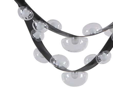 08460-300,19(21) Подвес Дэлви черный L300 Led 21W (3000K)