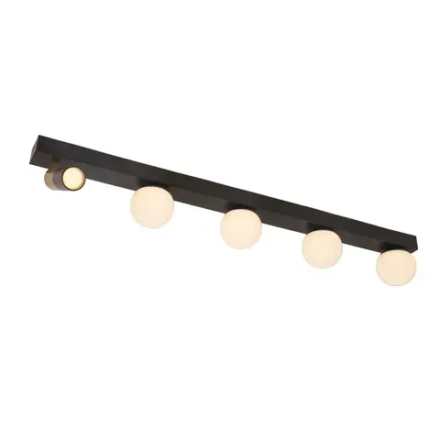 Потолочный светильник Arte Lamp ZOSMA A2608PL-5BK, 1хLED