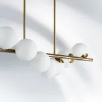 815183 Люстра CROCO 8х40W E14 ЛАТУНЬ Lightstar