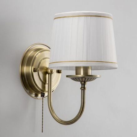 Citilux Гера CL433313 Бра с абажуром и выключателем Бронза