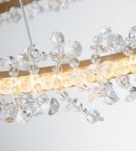08244,36A(4000K) Подвес Лаура латунь d80 h150 Led 40W (4000K)