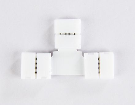 Соединитель T для светодиодной ленты 5050 12/24V (4 конт.) GS7001 (5шт)