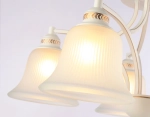 Потолочная люстра TR3050/5 WH/GD/FR белый/золото/белый матовый E27/5 max 40W D630*320