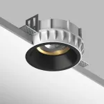 G214607GMOD Светильник DOMINO ROUND под LED модуль/лампу МR16 ЧЁРНЫЙ (214610+214607+214003)