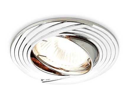 Встраиваемый точечный светильник 722 CH хром MR16