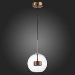 SL1133.233.01 Светильник подвесной ST-Luce Латунь/Прозрачный LED 1*14W 3000K