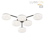 8236/6CL LEDIO LN25 000 черный, металл/акрил Люстра потолочная с ПДУ LED 85W 3000-6000К 220V DIDANA