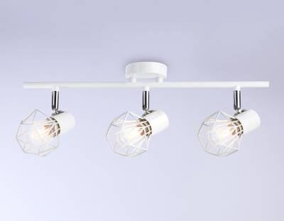 Накладной светильник TR8631/3 WH/CH белый/хром E27*3 max 40W 460*91*175