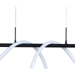 08041,19(4000K) Подвес диммируемый Далия черный w135*20 h150 Led 72W (4000К) с пультом ДУ