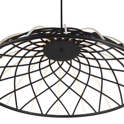 SL6016.403.01 Светильник подвесной ST-Luce Черный/Черный LED 1*20W 3000K