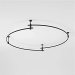 Esthetic Magnetic Шинопровод Round черный Ø1500 85217/00