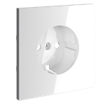 VLS000601 Накладка для розетки с заземлением, S70 (белый глянцевый). (ТМ Maytoni)