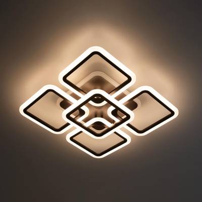 Citilux Марсель Смарт CL232A155E RGB Умная люстра Венге