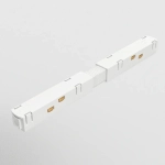 Коннектор питания прямой S35 белый, TRA004PC-22W. TM Maytoni