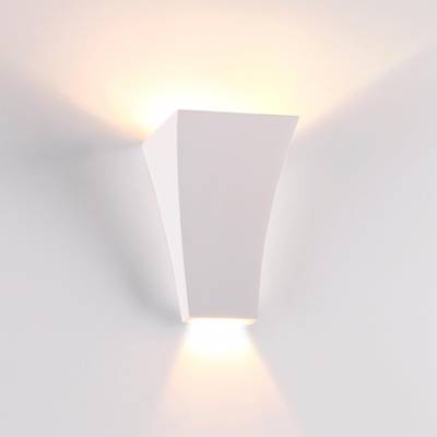 3882/1W HIGHTECH ODL19 365 белый гипсовый Настенный светильник G9 1*25W GIPS