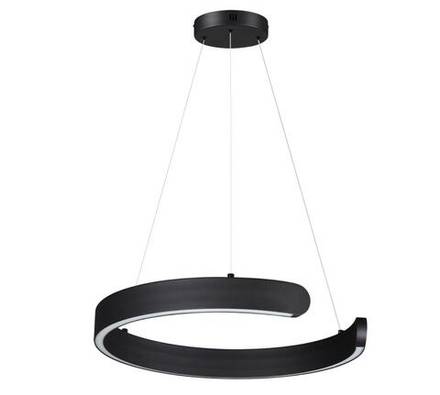 6534/28L LEDIO LN26 265 чёрный Светильник подвесной LED 28W  3000/4000/6000К 220V INDIE