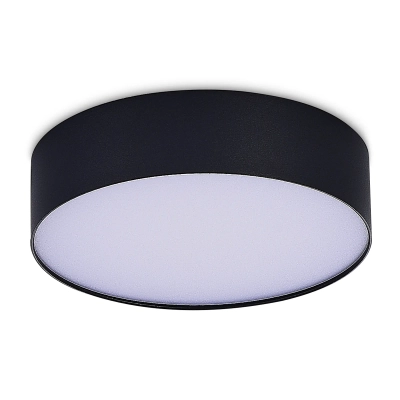 ST606.432.27 Светильник потолочный Черный LED 1*27W 3000K 2 340Lm Ra>85 120° IP20 D220xH55 185-265V