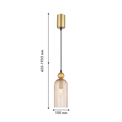 Подвес Semisfera 4365-1P, 1*E14*40W. ТМ F-Promo