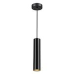 3872/1L HIGHTECH ODL19 405 черный Подвесной светильник GU10 1*50W 220V KIKO