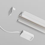 Ввод питания(0,5м) Radity для встраиваемого монтажа белый, TRA084B-12W-50. TM Maytoni