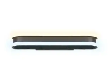 Настенный светодиодный светильник FL162 CF кофе LED 3000K/6400K 400*60*130