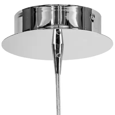 804310 Подвес PETALO 1х40W E14 ХРОМ/БЕЛЫЙ Lightstar