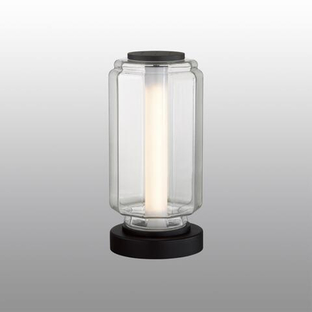 5409/10TL HIGHTECH ODL_EX24 141 черный/прозрачный/металл/стекло/акрил Настольная лампа LED 10W 3000K 700Лм JAM
