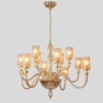 Люстра Crystal Lux SILVESTRO SP12 AMBER 2971/312