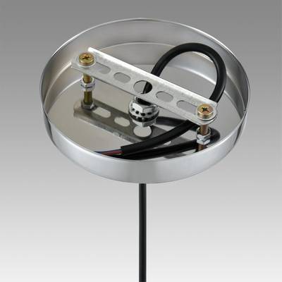 8048/1A SUSPENTIONI LN25 308 хром/розовый металл/стекло Подвесной светильник E27 1*60W 220V MANOLA