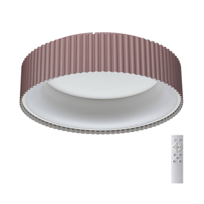 7714/56L AVRA LED SN 574 Светильник металл/акрил/белый/мокко LED 56Вт 3000-6500К D460 IP20 пульт ДУ SHARMEL