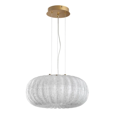 7720/36L PIKO LED SN 031 Светильник металл/стекло/прозрачный/золотой LED 36Вт 3000-6500K D400 IP20 пульт ДУ ANGELO