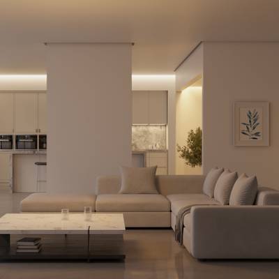 Профиль СEIL-SHADOW-12-3000 WHITE (Arlight, Алюминий)