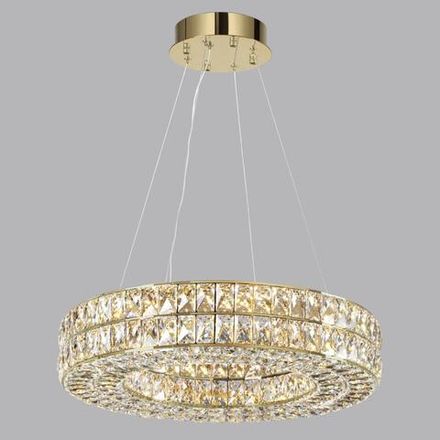 4926/52L L-VISION ODL24 597 золото/металл/хрусталь Люстра LED 52W 4000K 2971Лм PANTA