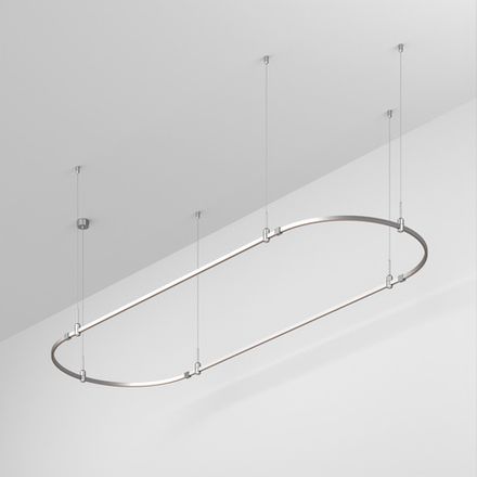 Основание ART-APRIORI-OVAL-HANG-3000x1000 (TN) (Arlight, IP20 Металл, 3 года)