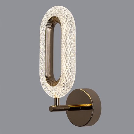 Бра Arte Lamp OVALE A2489AP-1GO, 1хLED