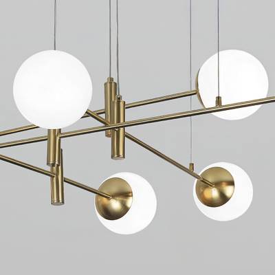 Умный подвесной светильник 70146/8 латунь