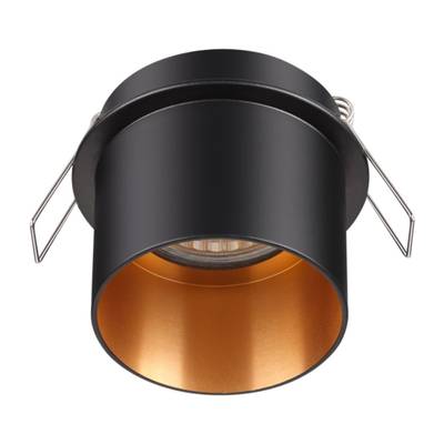 370431 SPOT NT19 323 черный Встраиваемый светильник IP20 GU10 50W 220V BUTT