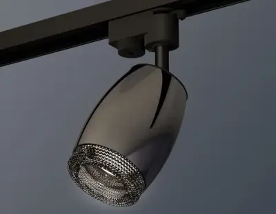 Комплект трекового однофазного светильника с композитным хрусталем XT1123005 DCH/SBK/BK черный хром/черный песок/тонированный MR16 GU5.3 (A2521, C1123, N7192)