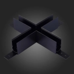 ST007.489.00 Коннектор X-образный для подвесного / накладного магнитного шинопровода ST-Luce Черный