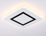 Светильник светодиодный потолочный с пультом FL51415 WH белый 3000K/4200K/6400K 68W 488*488*40 (ПДУ ИК)
