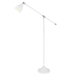 Торшер Arte Lamp BRACCIO A2054PN-1WH, 1хE27