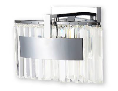 Настенный светильник TR5094 CH/CL хром/прозрачный E14 max 40W 348*200*234