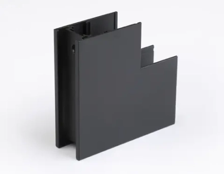Коннектор угловой внутренний для накладного шинопровода Magnetic GL3378 BK черный 85*85*H26.9