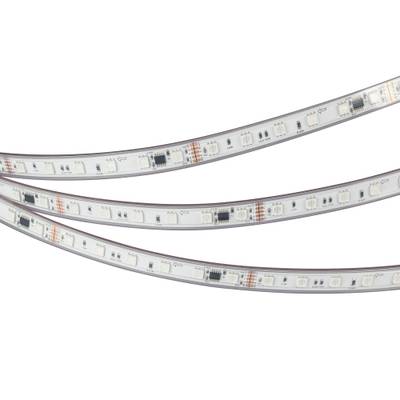 Лента герметичная DMX-PFS-B60-12mm 24V RGB-PX6 (14 W/m, IP68, 5060, 5m) (Arlight, -)