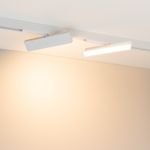 Светильник MAG-FLAT-FOLD-25-S200-6W Warm3000 (WH, 100 deg, 24V) (Arlight, IP20 Металл, 5 лет)