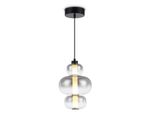 Светильник светодиодный подвесной LH11057 BK/SM черный/дымчатый 18W 3000K D230*350